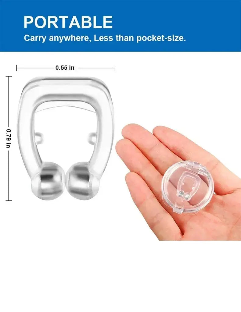 SleepShield- Anti-Snoring Nose Clip